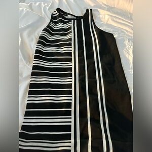 Athleta Monochrome Striped Tank Top